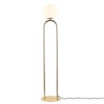 DFTP by Nordlux Shapes Vloerlamp Glas en Metaal Messing | Geschikt voor E27