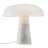 DFTP by Nordlux Tafellamp Glossy Marmer en Glas Wit | 320mm - Geschikt voor 1x E27