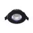 Noxion LED Kantelbaar Slim Spot Zwart 6W 550lm - 930 Warm Wit | Zaagmaat 75mm - IP54 - Beste Kleurweergave 