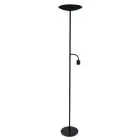 Eglo Vloerlamp Conivarino Staal Zwart 30.5W 3150lm - 827 Zeer Warm Wit | Dimbaar